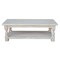 International Concepts Rectangle Tuscan Coffee Table, 56 W, 26 L, 19 in H, Wood, Unfinished OT-17C - alternate 4